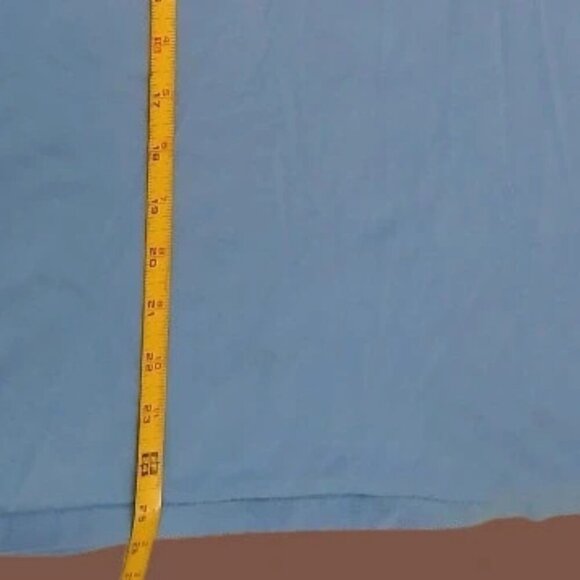 Adidas Logo Tee Golf Short Sleeve Cotton Shirt Mens Sz M Blue Style #ADVR2000 - Picture 13 of 14